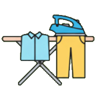 Услуга: Глажка одежды (1 час) Бельцы