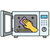 Услуга: Чистка микроволновки внутри Бельцы