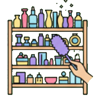 Услуга: 12+ Много мелких предметов Бельцы