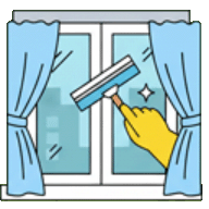 Мойка окон (изнутри)