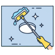 Услуга: Мойка простых потолков Бельцы