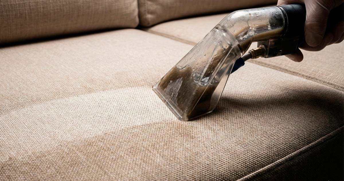 10 Sfaturi ProfiClean: Cum cureți corect canapeaua acasă și de ce „metoda cu cârpa” o distruge