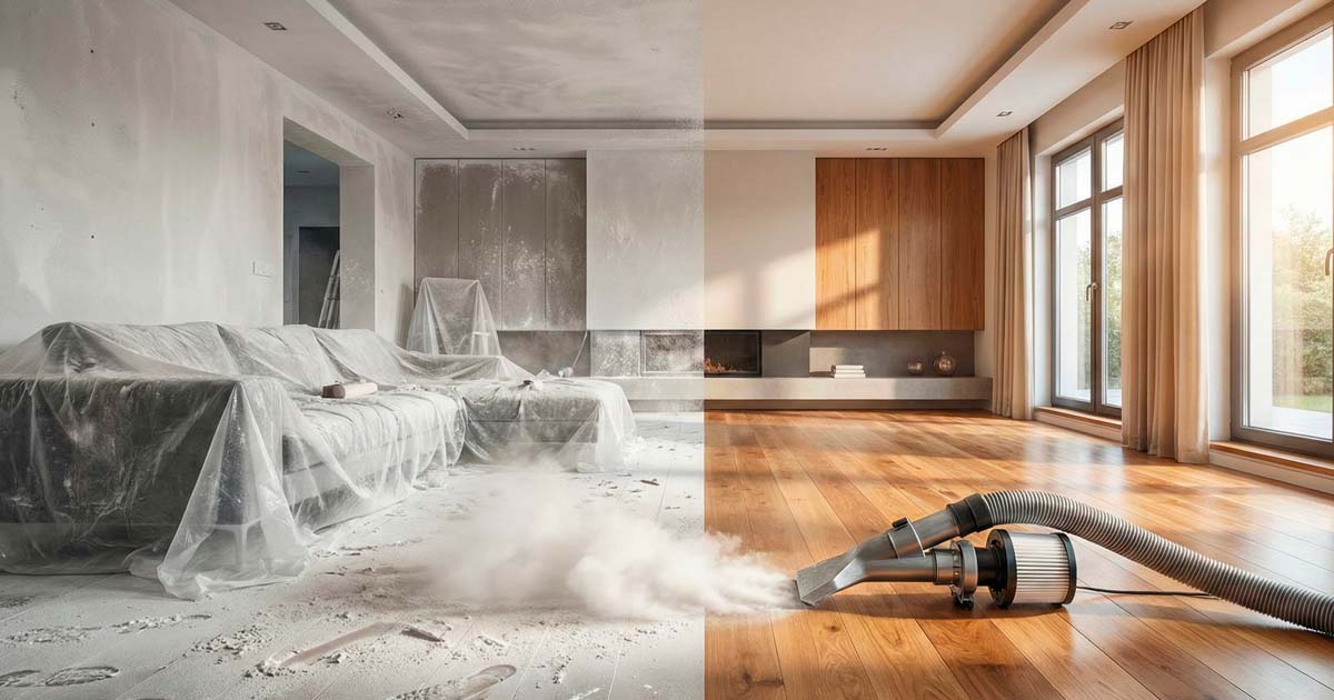 10 Secrete ProfiClean: Cum să faci curățenia după renovare fără să-ți distrugi noua locuință